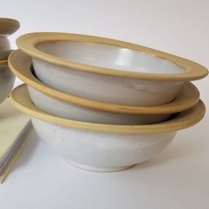 5 Pottery Bowls